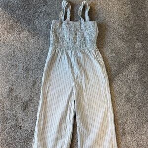 Striped Kids Jumpsuit Carters Size 7 Smock Top